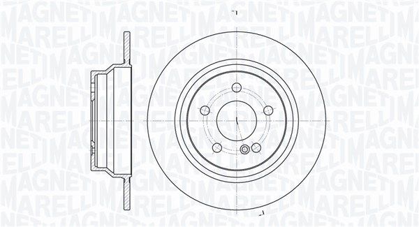 MAGNETI MARELLI Jarrulevy 361302040301